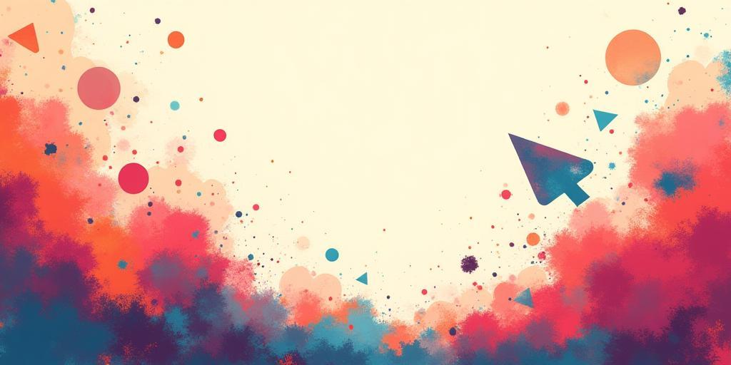 Energetic background image encouraging action